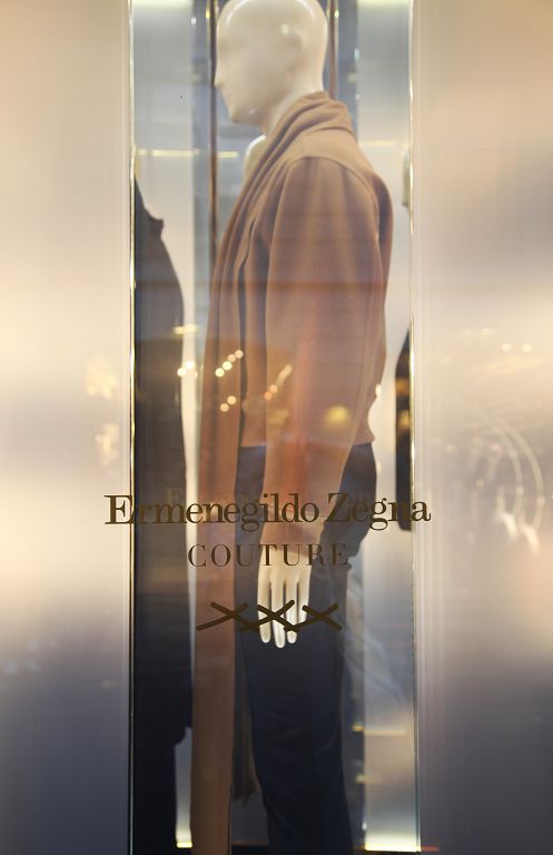 E. Zegna Windows Display 2014 Year